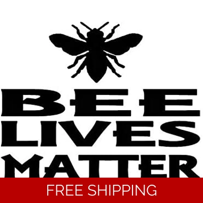 Bee Lives Matter animal Die Cut Vinyl Decal sticker